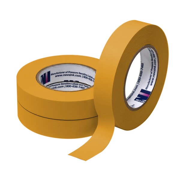 1" wide x 60yd Gold Labeling Tape